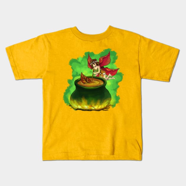 Fairy Potion Kids T-Shirt by lydia89